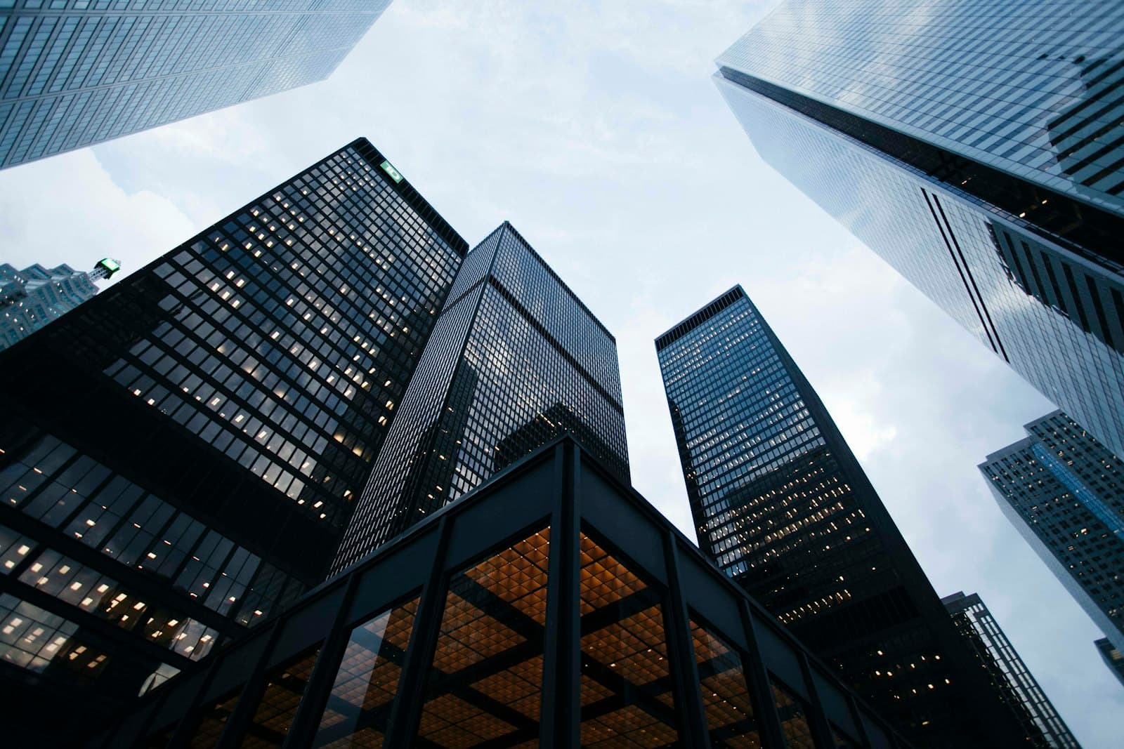 Modern office skyline representing Tan's Agency service areas